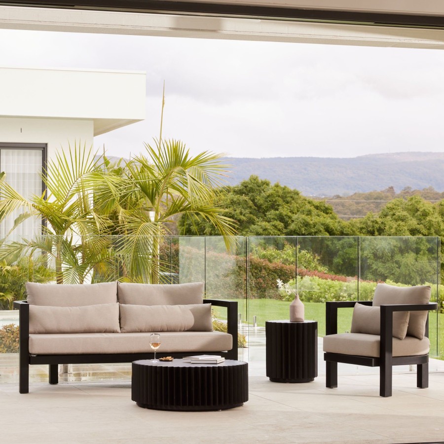 Furniture Horgans Sofas | Java Outdoor Sofa Black