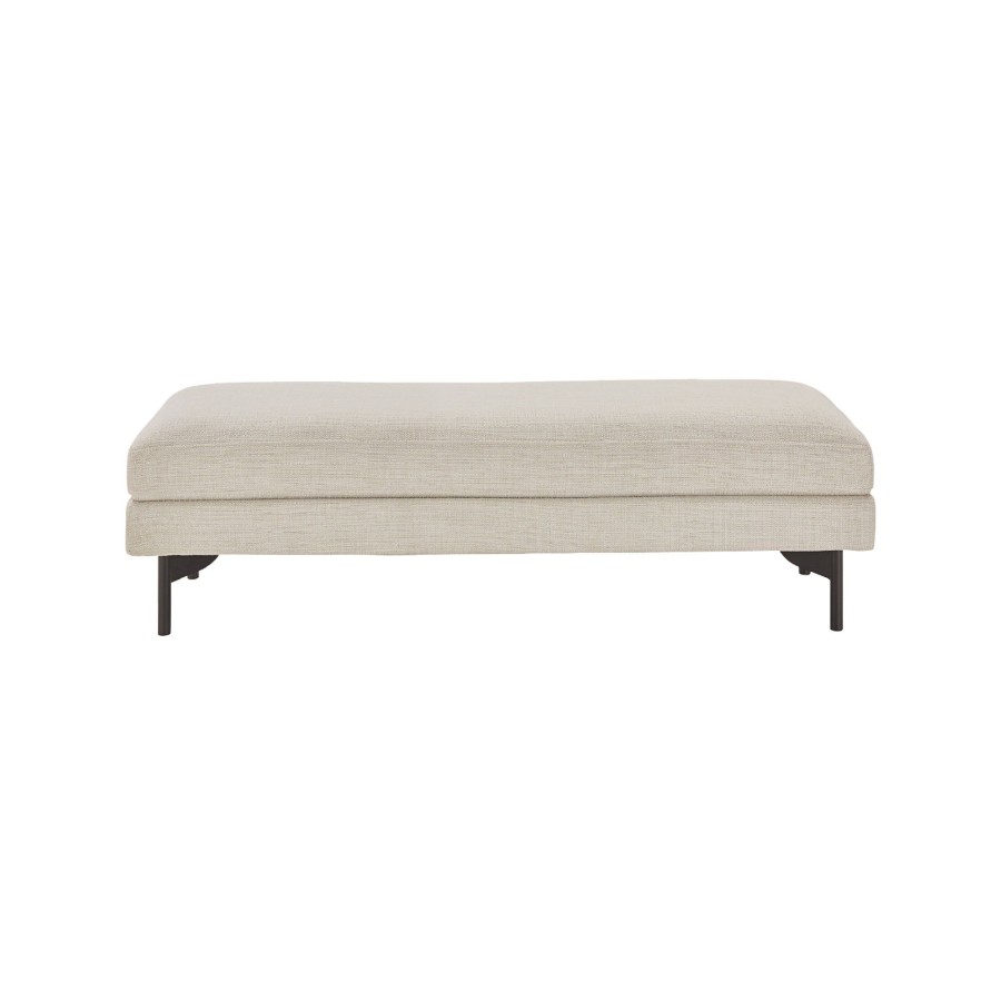 Furniture Horgans Ottomans | Carson Ottoman Cream
