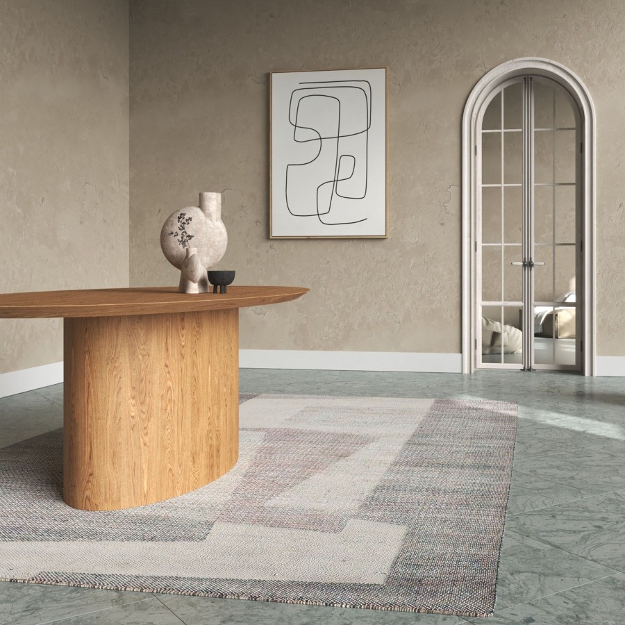 Furniture Horgans Dining Tables | Pippa Oval Dining Table Natural Medium