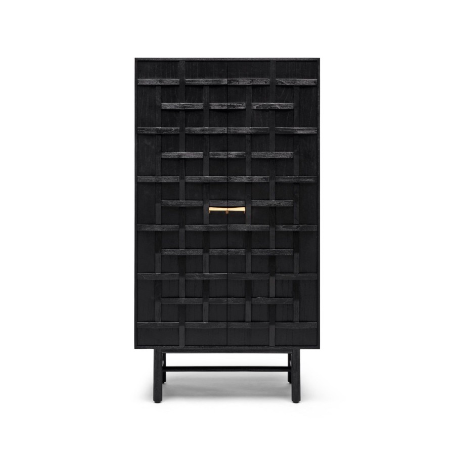 Furniture Horgans Consoles & Cabinets | Ares Cabinet Black
